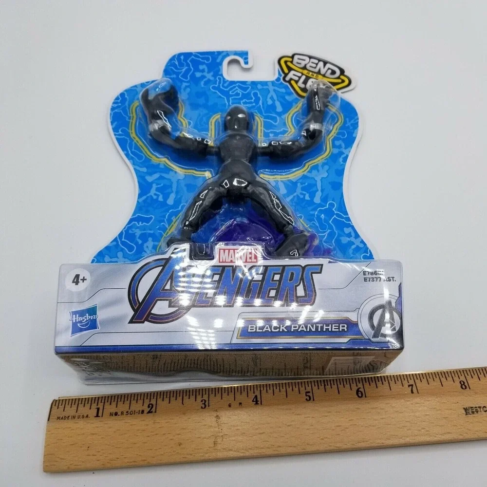 Hasbro Avengers Marvel Bend and Flex Black Panther 6